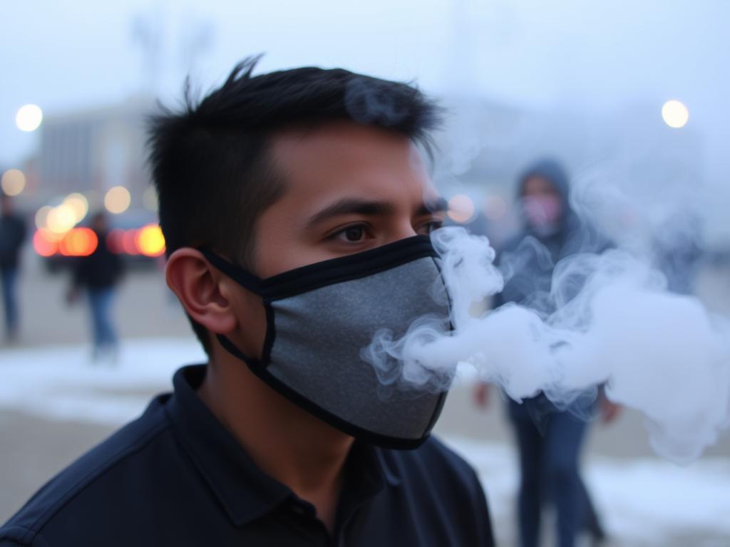     Humo de los vejigantes y fogatas: ¿Riesgo para los asmáticos?. Impacto específico del humo de los vejigantes y fogatas en asmáticos