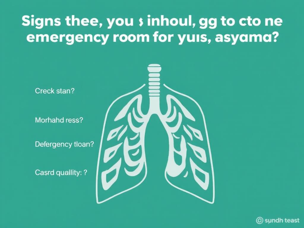     Señales de que debes ir a emergencias por tu asma. Tabla resumen: señales de que debes ir a emergencias por tu asma