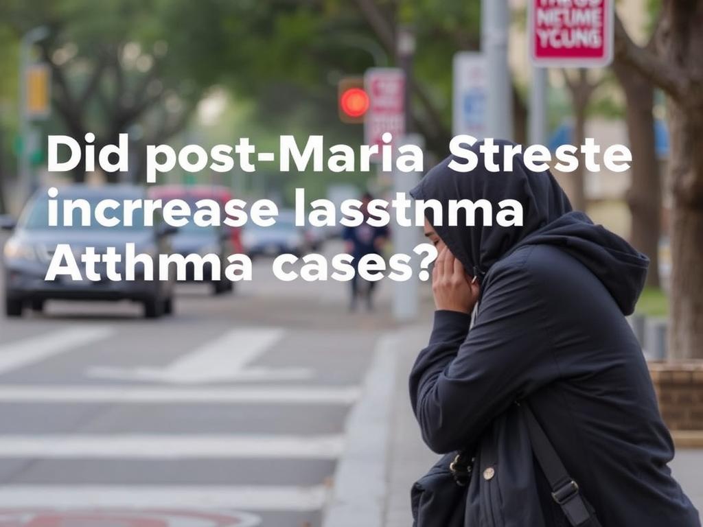     ¿El estrés post-María aumentó los casos de asma?. Linking Post-María Stress to Asthma Cases: What the Data Says